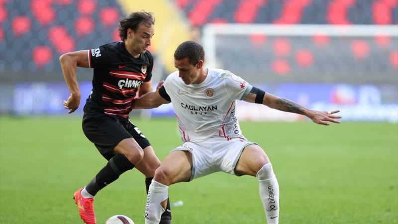 Gaziantep FK, Antalyaspor'u tek golle geçti