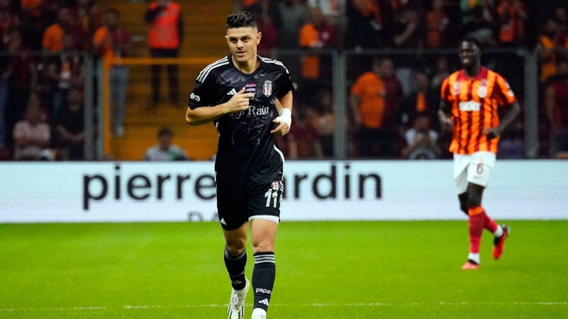 Beşiktaş'ta Milot Rashica eski takımı Galatasaray'a karşı oynadı