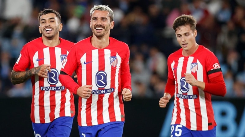 Atletico Madrid, Celta Vigo'yu rahat geçti