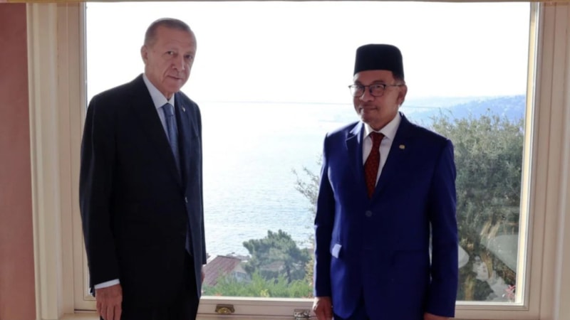 Cumhurbaşkanı Erdoğan, Malezya Başbakanı'nı kabul etti