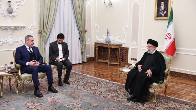 Dışişleri Bakanı Fidan, İran Cumhurbaşkanı Reisi ile görüştü