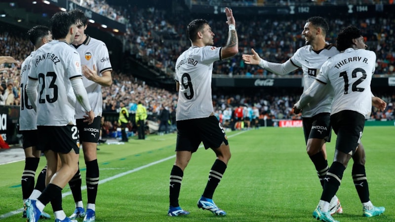 Valencia'nın galibiyet hasreti Cadiz karşısında dindi