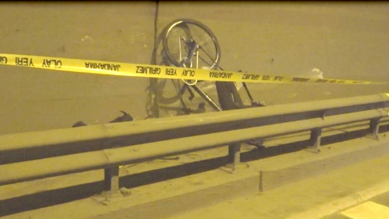 Norveçli bisikletli turist Trabzon'da trafik kazasında öldü