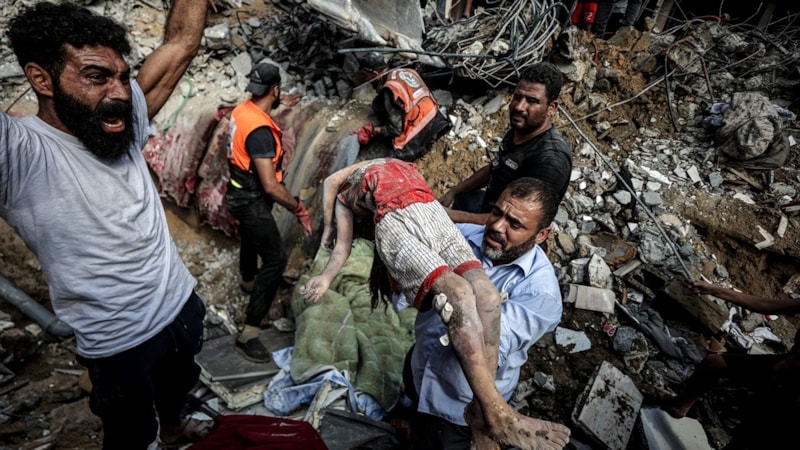 Gazze'de İsrail ablukasında 18. gün! Ölü sayısı 6 bine dayandı