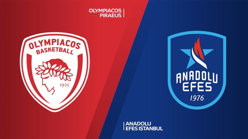 Olympiakos - Anadolu Efes maçı ne zaman, saat kaçta ve hangi kanalda?