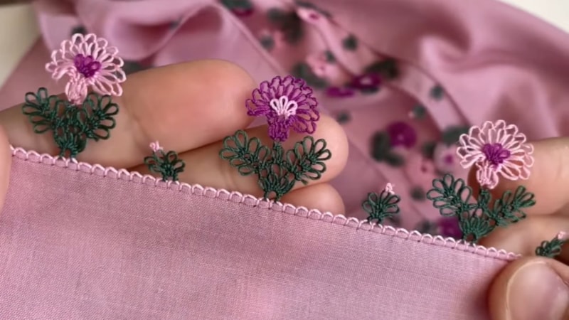 Çeyizlik oya örnekleri 2023: Hafif ve kolay yazma kenarı iğne oyası modelleri