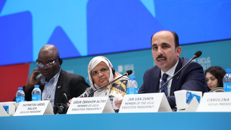 Uğur İbrahim Altay'dan dünya belediyelerine Gazze çağrısı: 'Sesimizi yükseltmeyecek miyiz?'