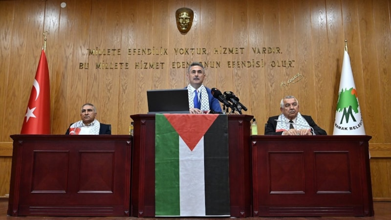 Mamak ve Gazze belediyelerinin kardeş belediye olması kararı alındı