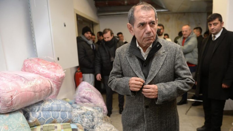 Galatasaray Başkanı Dursun Özbek'ten TFF Başkanı Mehmet Büyükekşi'ye ziyaret