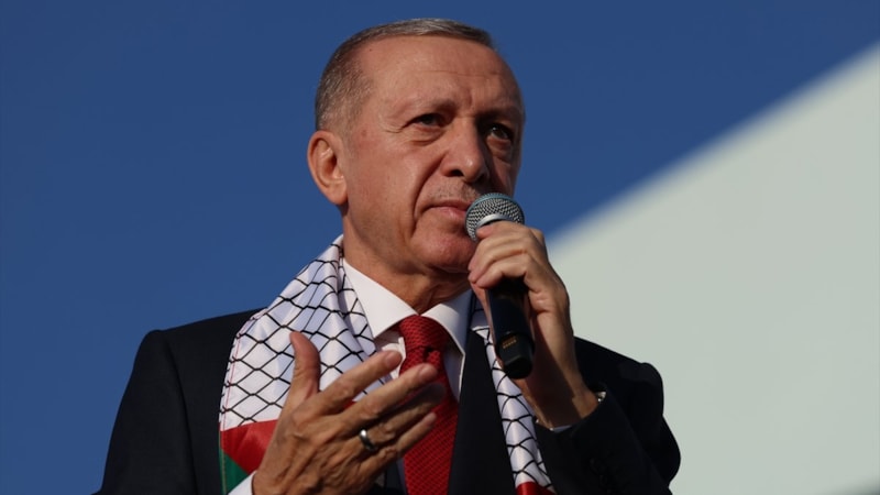 Cumhurbaşkanı Erdoğan'ın Büyük Filistin Mitingi'ndeki açıklamaları dünya basınında