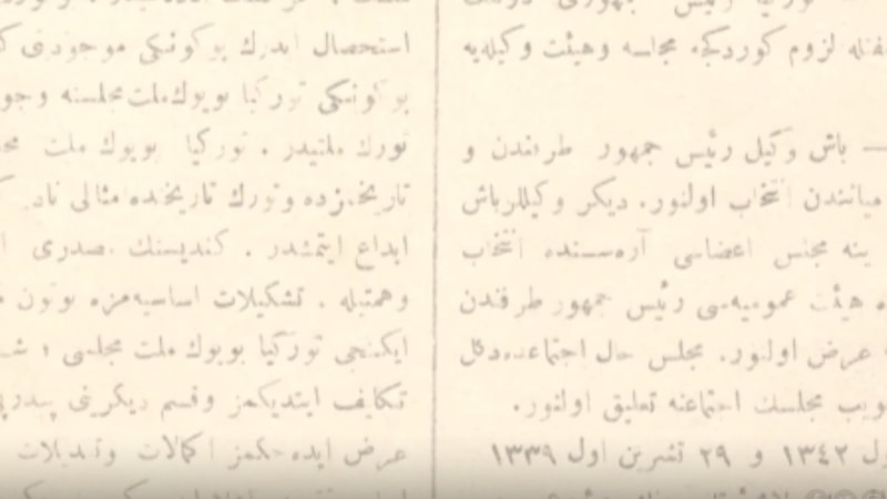 Türkiye 100 yaşında! Cumhuriyet'in kuruluşunun tarihi belgeleri...