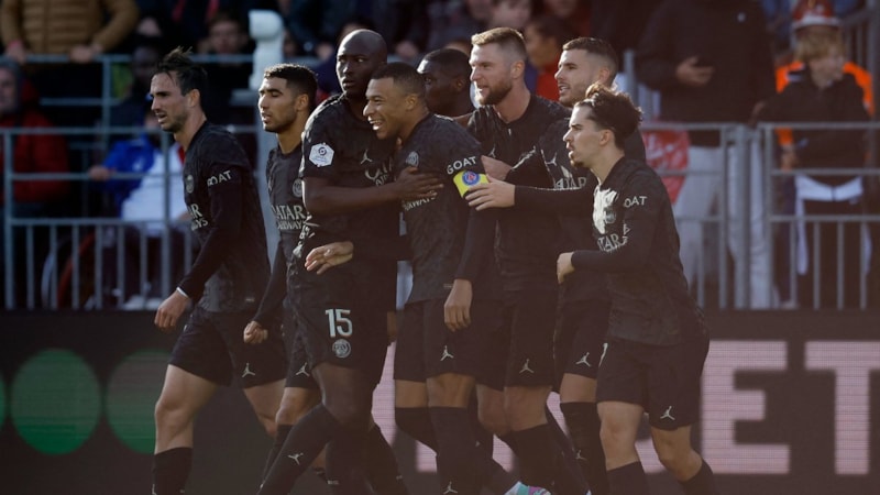 PSG, Brest deplasmanında zor olsa da kazandı