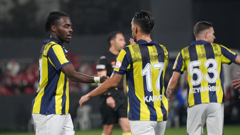 Fenerbahçe, Pendikspor'u beş golle geçti!