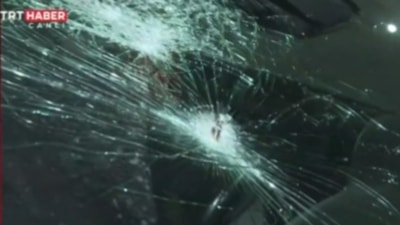 TRT Haber ekibi, Nablus'ta saldırıya uğradı