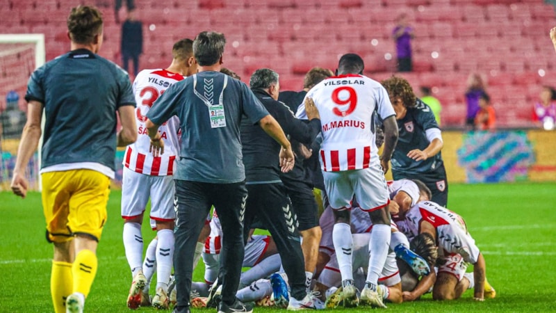 Samsunspor'dan bir ilk! Hatayspor karşısında ilk galibiyeti aldılar