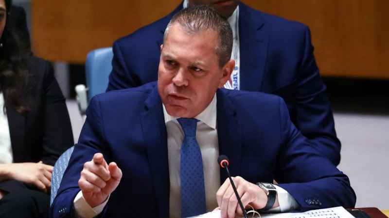 İsrail'in BM Daimi Temsilcisi Erdan'ın iddiası: Gazze'de insani kriz yok