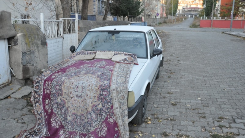 Kars'ta sıcaklık eksi 6 dereceye düştü