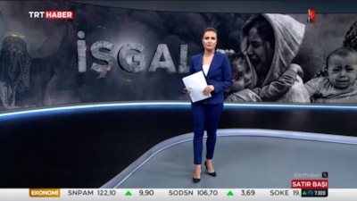 Gazzeli çocuklar canlı yayında sunucuyu ağlattı