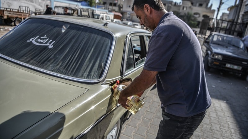 Gazze'deki yakıt krizine Irak'tan destek