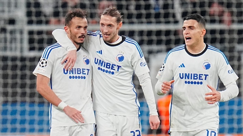 7 golün çıktığı maçta Kopenhag, Manchester United'ı devirdi