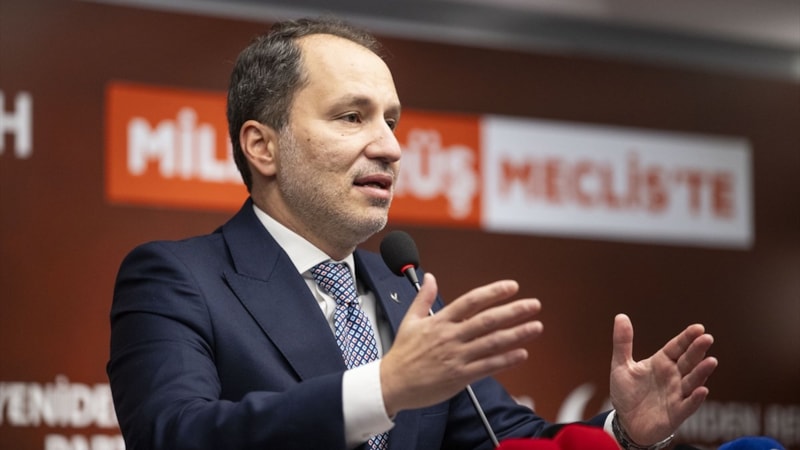 Fatih Erbakan: Müslüman ülkeler Filistin'e ancak kefen gönderiyor