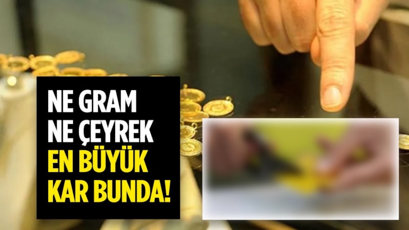 Gram ve çeyrek tarih oluyor! Kuyumcular açıkladı: En büyük kar…