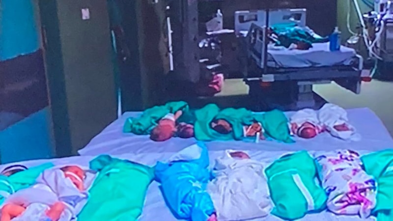 Gazze'de dram! Erken doğan 37 bebek battaniyelerle korunuyor