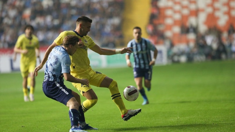 Fenerbahçe, Adana Demirspor deplasmanında takıldı