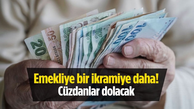 Emekliye müjde: Bir ikramiye daha geliyor! Cepler bayram edecek