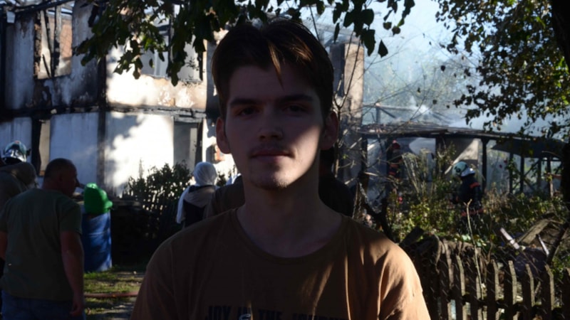 Sakarya'da banyo yaparken evi yanan şahıs hastaneye kaldırıldı