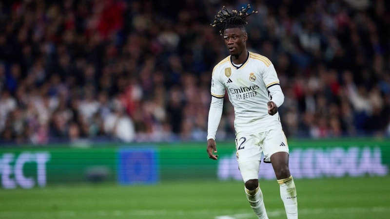 Real Madrid'e Eduardo Camavinga'dan kötü haber! 8-10 hafta yok