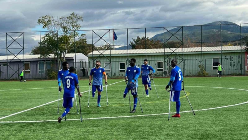 Şampiyon Şahinbey Ampute lige galibiyetle başladı