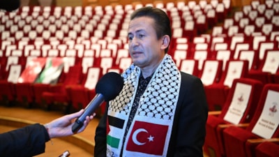 Tuzla’da Şadi Yazıcı, Gazze’de katledilen çocukların anıldığı programa katıldı