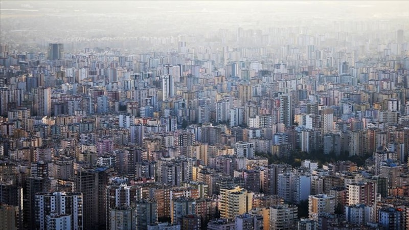 Yapı ruhsatı verilen yapıların yüzölçümü yüzde 21,7 arttı