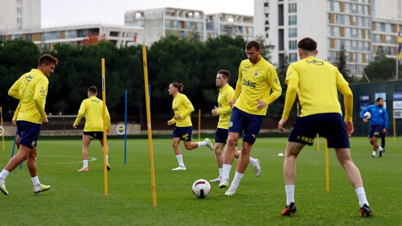 Fenerbahçe, Fatih Karagümrük maçının hazırlıklarını sürdürdü