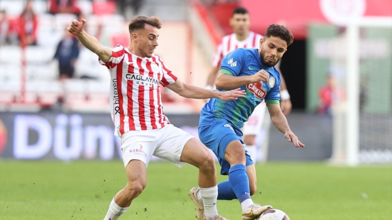 Antalyaspor ile Rizespor golsüz berabere kaldı