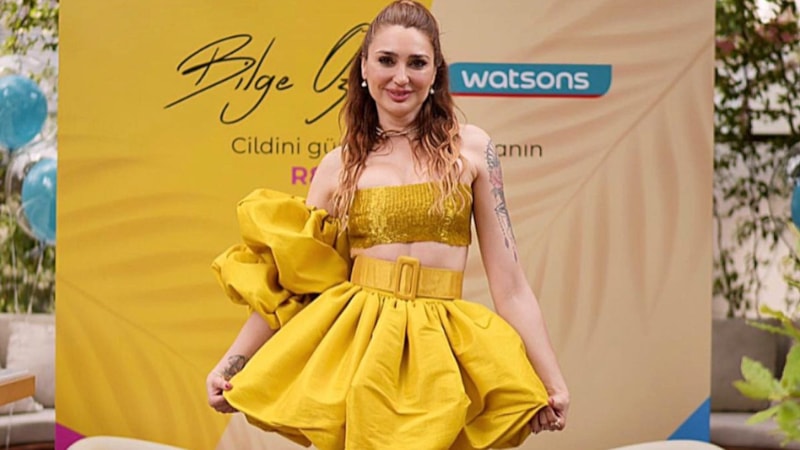 Bilge Öztürk, kendisinden 22 yaş küçük sevgilisiyle poz vererek gündemi salladı