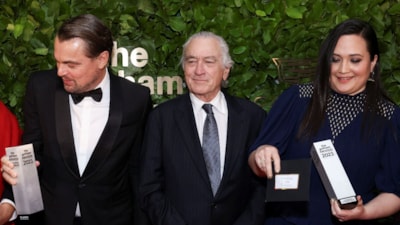 Robert De Niro, ödül töreninde 