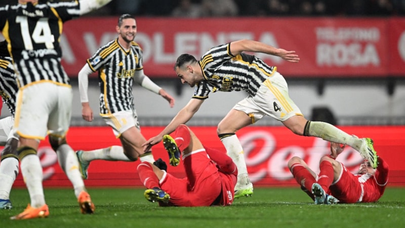 Juventus çılgın maçta Monza'yı 90+4'te yıktı