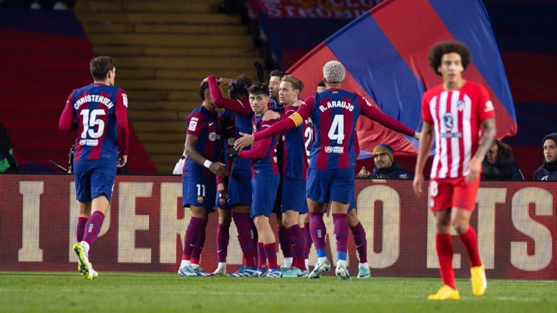 Barcelona, Atletico Madrid'i eli boş gönderdi