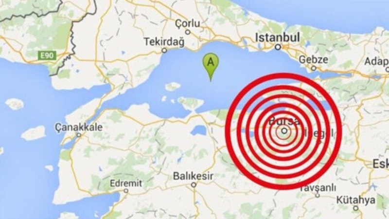 Marmara'da deprem! İletişimi etkileyen olumsuz bir durum kaydedilmedi