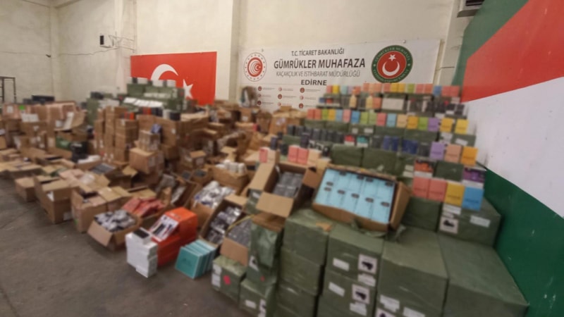 Kapıkule Gümrük Kapısı'nda 90 milyon TL değerinde kaçak eşya ele geçirildi