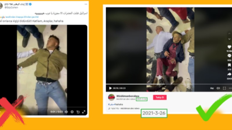 İsrail'in bir yalanı daha ortaya çıktı! 'Filistinliler görüntü kurguluyor' iddiası patladı