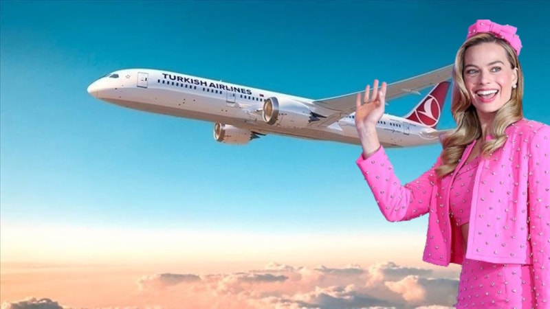 Barbie THY’nin reklam yüzü oldu!