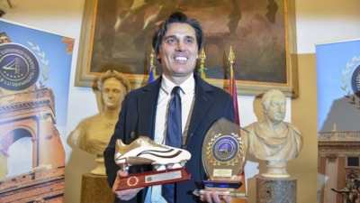 TFF Başkanı Büyükekşi ve Montella'ya İtalya'dan ödül