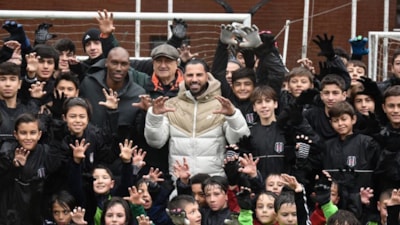 Ricardo Quaresma ile Atiba Hutchinson altyapı oyuncularıyla buluştu!