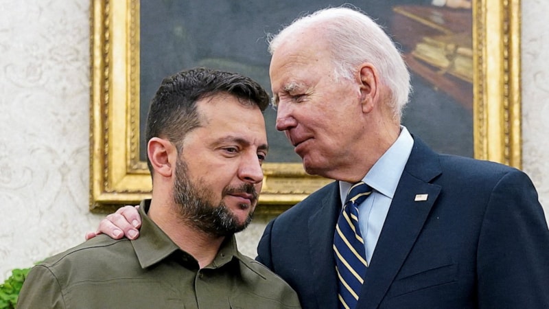ABD Başkanı Biden, finansman krizinin ortasında Zelensky'yi Beyaz Saray'a davet etti