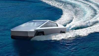 Elon Musk açıkladı: Tesla Cybertruck tekneye dönüşecek