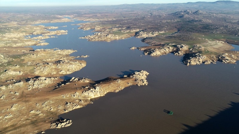 Trakya'daki barajlarda ortalama doluluk oranı yüzde 43'e yükseldi