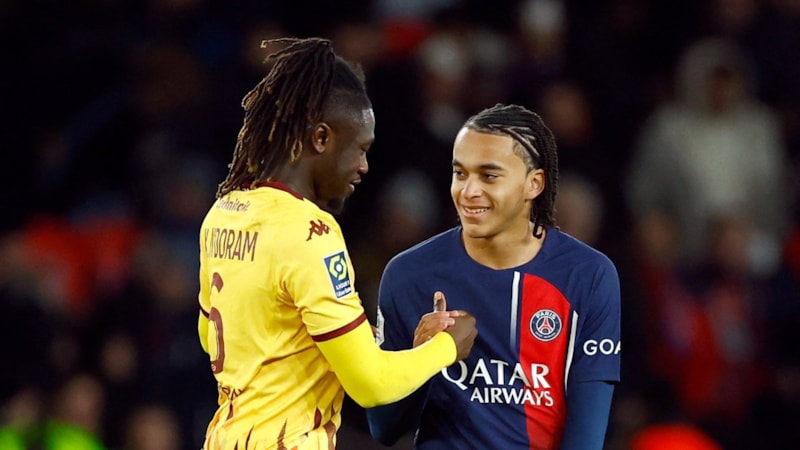 Kylian Mbappe'nin kardeşi Ethan, PSG'de ilk kez forma giydi